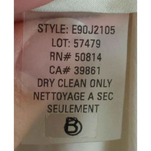 Elie Tahari Tweed Wool Blend Blazer Size Medium - Picture 6 of 7